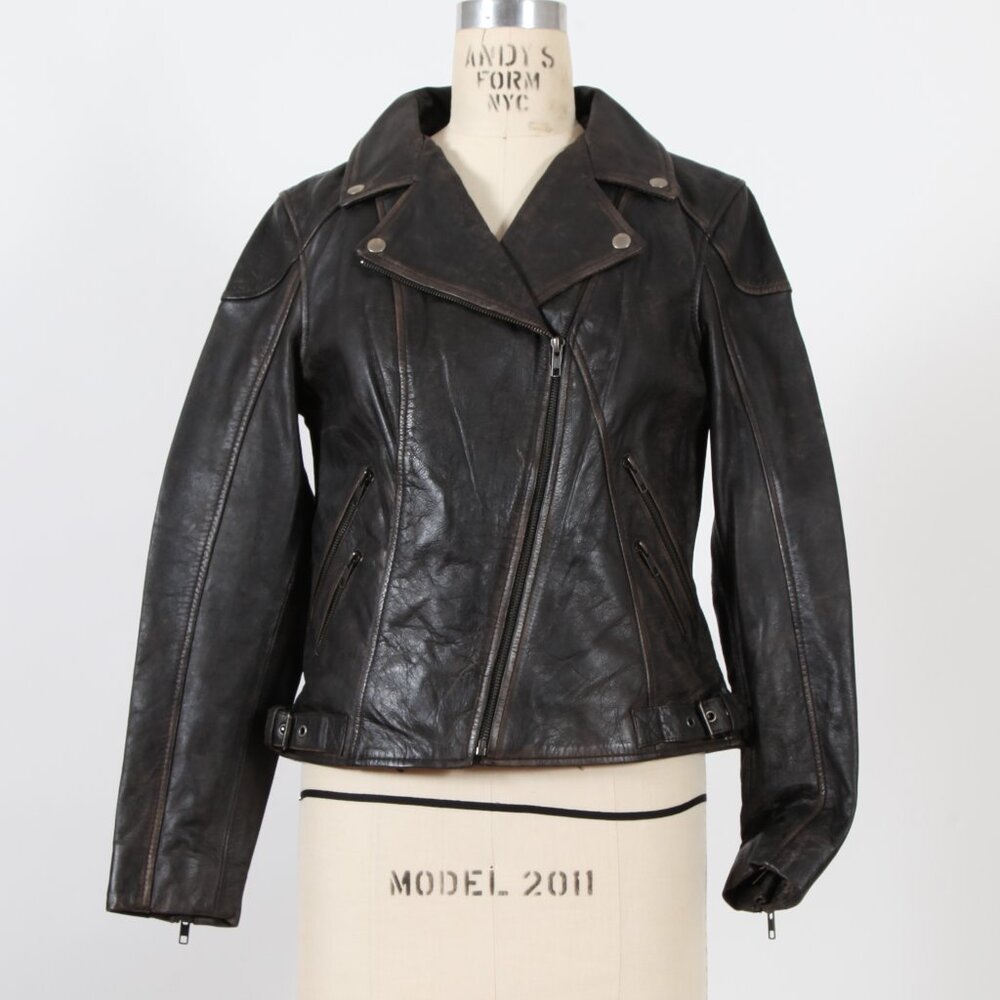 Whet Blu Stephanie Brown Vintage Leather Jacket